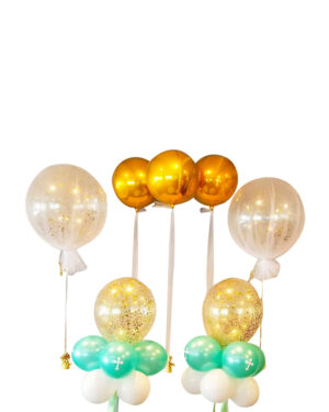 Borddekorasjon: Christening bundle