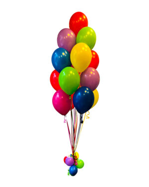 Ballongbukett: Colourful