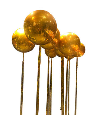 Gull Orbz: Gull Folie Tassels