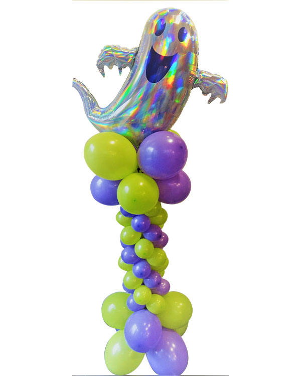 Ballondekor: Spøkelse