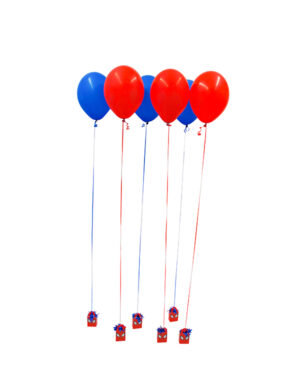 Spidermanballonger: på lodd