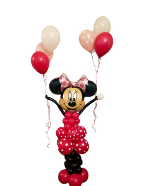 Girlandersøyle: Minnies birthday tower