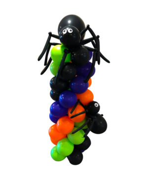 Girlandersøyle: Spooky spider tower