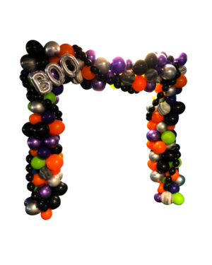 Organisk bue / klase: Boo halloween arch