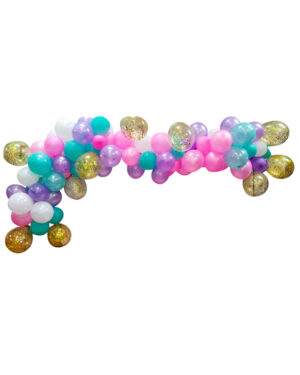 Organisk klase / bue: Candyshop balloon arch