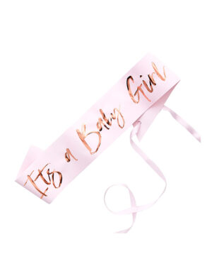 Ordensbånd / Sash: "It's a Baby Girl"