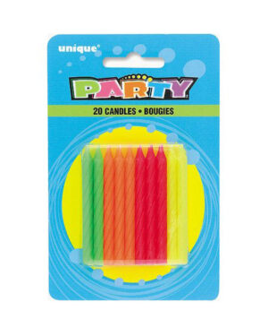 Kakelys (20stk): Fargerik - 7,5cm