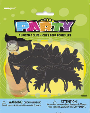 Merke (10stk): Bart - Svart