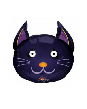 Folieballong: Katte blikk - 58x61cm