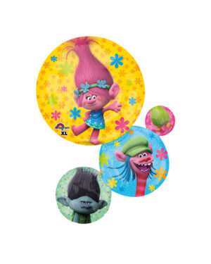 Folieballong: Trolls klaseballong - 55x71cm