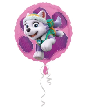 Folieballong: Paw Patrol - Rosa - 43cm