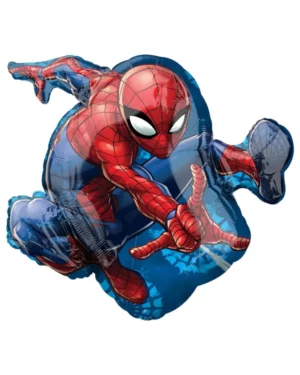Folieballong: Spider-Man - Rød & Blå - 43 x 73 cm