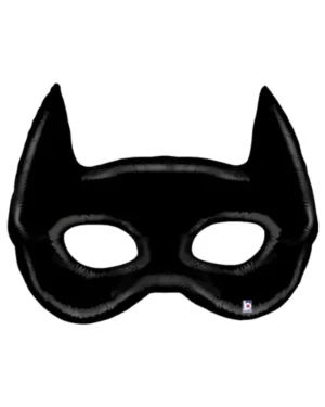 Folieballong: Batman maske - Svart - 114cm