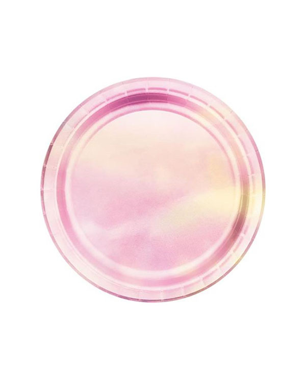 Tallerkener (8stk): Iriserene - 23cm