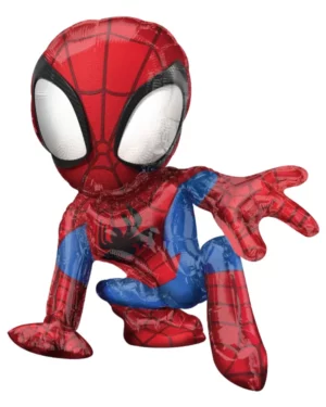 Folieballong: Spider-Man - Rød & Blå - 33 x 40cm