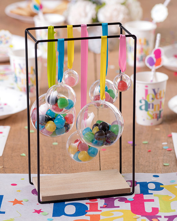 Godteball: Transparent ball - 10cm - Bilde 3