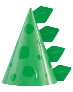 Festhatter: Dinosaur - Blå & grønn