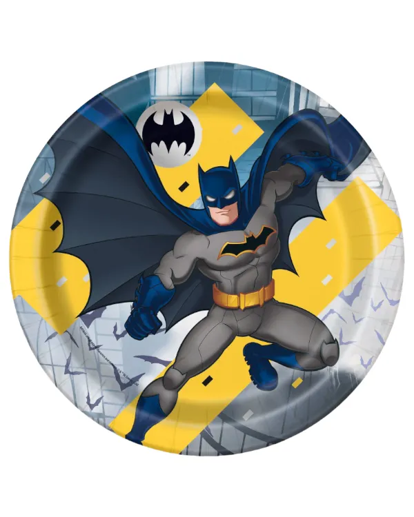 Tallerkener (8stk): Batman
