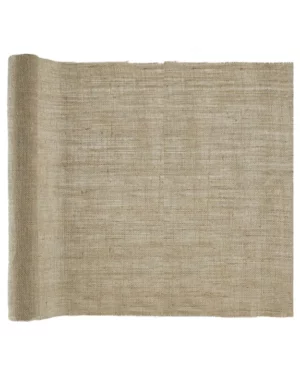 Bordløper: Trefarget Jute - 2,5m x 52cm