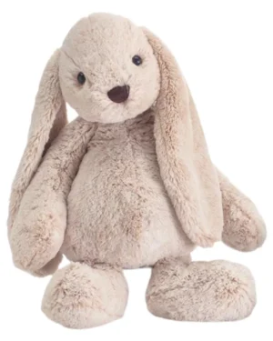 Bamse: Kanin med lange ører - Beige - Stor