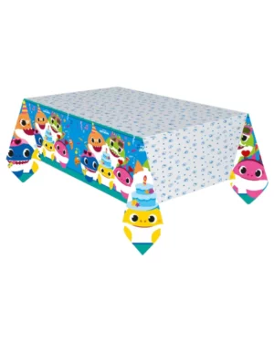 Papirduk: Baby Shark - Flerfarget - 120 x 180cm