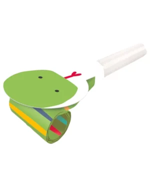 Fløyter / Blåsere (8stk): Dyremotiv - Grønn - 30 cm