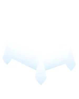 Duk: Papirduk - Blå ombre - 1,2x1,8m