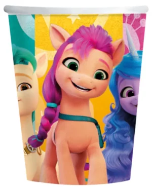 Kopper (8stk): My Little Pony - Flerfarget - 250ml