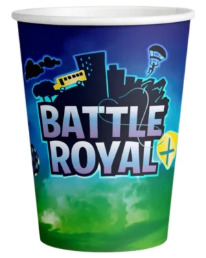 Kopper (8stk): Battle Royal - Blå - 250 ML