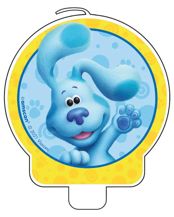 Kakelys: "Blues" lys - Blå