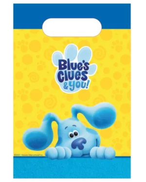Gavepose / Godteripose (8stk): Blue's Clues - Flerfarget - 23 x 15cm