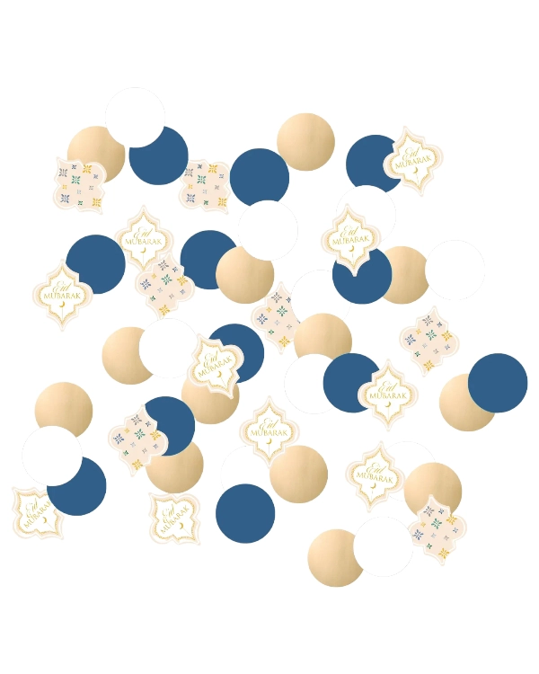 Konfetti: Eid Mubarak - Flerfarget - 14g