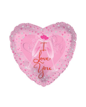 Folieballong: "I Love You" - 45cm