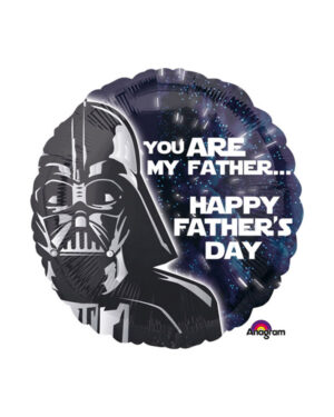 Folieballong: Star Wars - "You are my father" & "Happy Father's Day" - 43cm