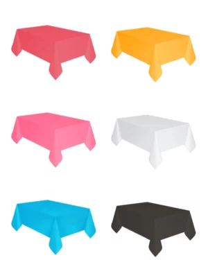 Papirduk: Flere farger - 274 x 137cm