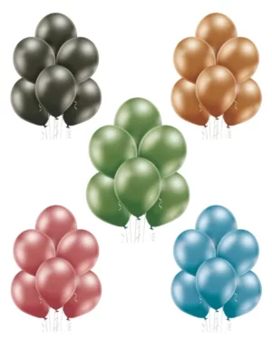 Lateksballonger (100stk): Glossy - 30cm