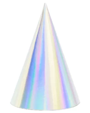 Festhatter (6stk): iriserende - 16cm