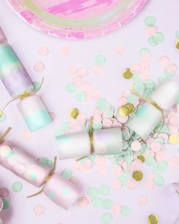 Konfettikanon (6stk): 3x18x3,5cm - Bilde 2