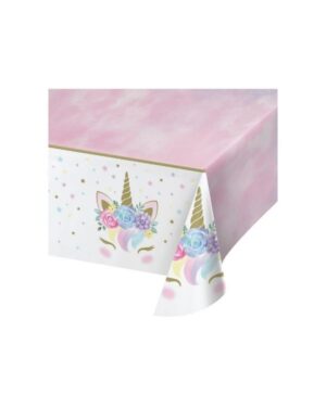 Duk: Plast - Enhjørning - 137x274cm