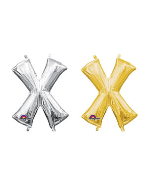 Folieballong / Ballongbokstav: Ulike bokstaver - Gull - 41cm