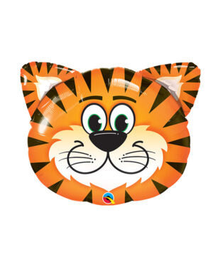 Folieballong: Tiger - 58 x 51cm