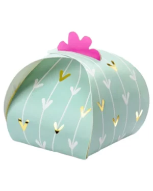 Godteesker (10stk): Kaktus - Grønn - 6cm