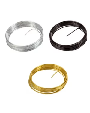 Ståltråd: Flere farger - 5m x 2mm