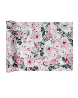 Bordløper: Glitter - Rosa - 5m x 28cm