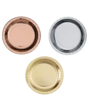 Tallerkener (10stk): Flere farger - 26cm