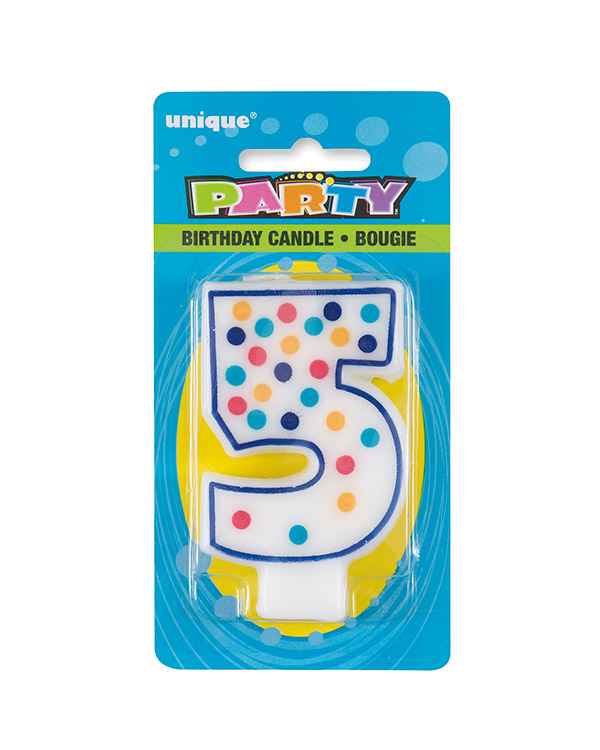 Kakelys: Ulike tall - Polka Dots - 8cm - Bilde 5