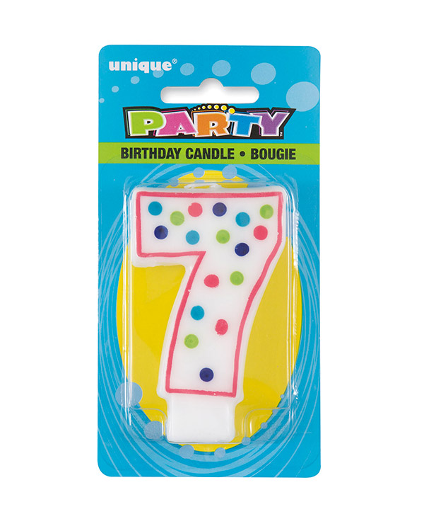 Kakelys: Ulike tall - Polka Dots - 8cm - Bilde 3