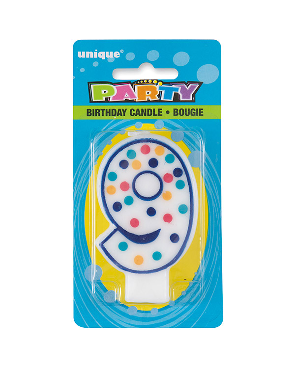 Kakelys: Ulike tall - Polka Dots - 8cm - Bilde 2