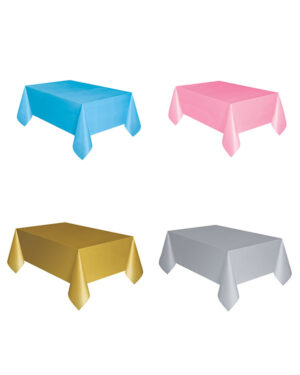 Duk: Plastikk - Flere farger - 137x274cm