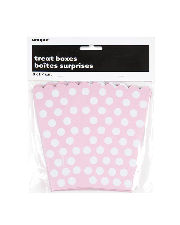 Godteesker (8stk): Flere farger - 14 x 9,5cm - Bilde 3